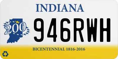IN license plate 946RWH