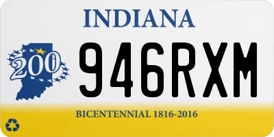 IN license plate 946RXM