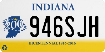 IN license plate 946SJH