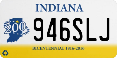 IN license plate 946SLJ