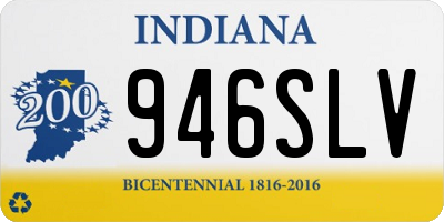 IN license plate 946SLV
