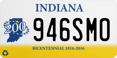 IN license plate 946SMO