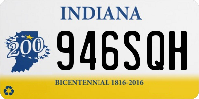 IN license plate 946SQH