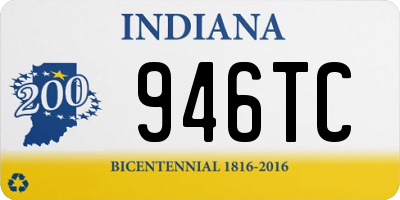 IN license plate 946TC
