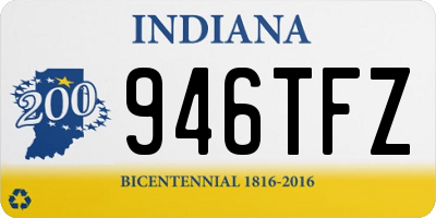 IN license plate 946TFZ