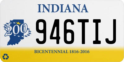 IN license plate 946TIJ