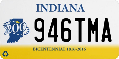 IN license plate 946TMA