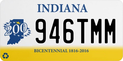 IN license plate 946TMM
