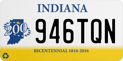 IN license plate 946TQN