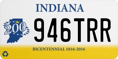 IN license plate 946TRR