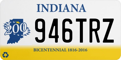 IN license plate 946TRZ