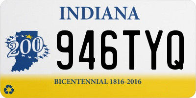 IN license plate 946TYQ