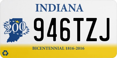 IN license plate 946TZJ