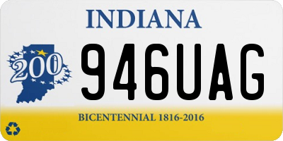IN license plate 946UAG