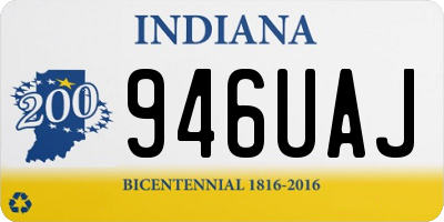 IN license plate 946UAJ
