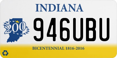 IN license plate 946UBU