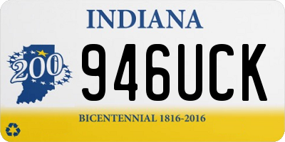 IN license plate 946UCK