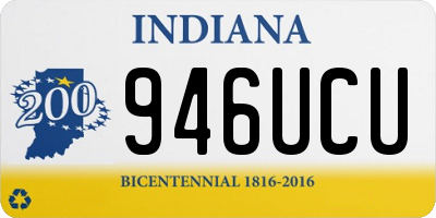 IN license plate 946UCU
