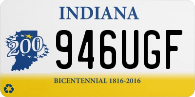 IN license plate 946UGF