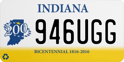 IN license plate 946UGG