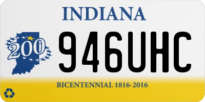 IN license plate 946UHC