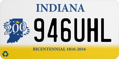 IN license plate 946UHL