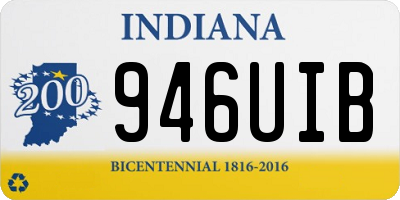 IN license plate 946UIB