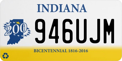 IN license plate 946UJM
