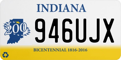 IN license plate 946UJX