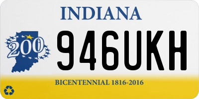 IN license plate 946UKH
