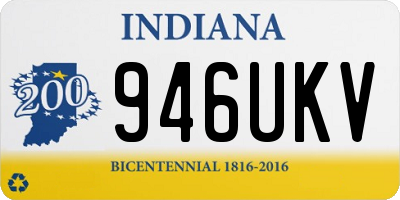 IN license plate 946UKV