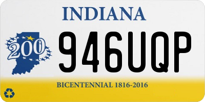 IN license plate 946UQP