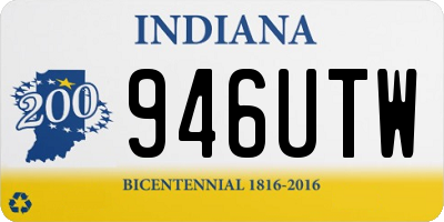 IN license plate 946UTW