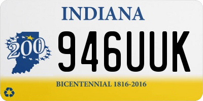 IN license plate 946UUK