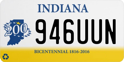 IN license plate 946UUN