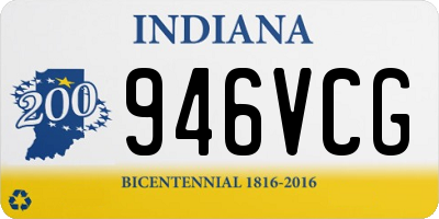 IN license plate 946VCG