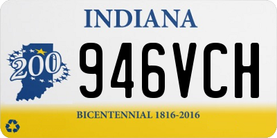 IN license plate 946VCH