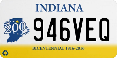 IN license plate 946VEQ