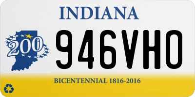 IN license plate 946VHO