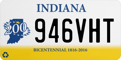 IN license plate 946VHT