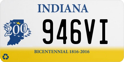 IN license plate 946VI