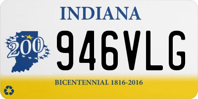 IN license plate 946VLG