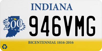 IN license plate 946VMG