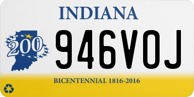 IN license plate 946VOJ