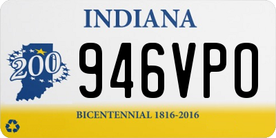 IN license plate 946VPO