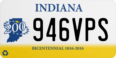 IN license plate 946VPS