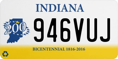 IN license plate 946VUJ