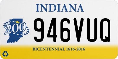 IN license plate 946VUQ