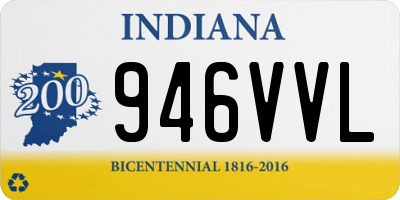 IN license plate 946VVL