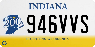IN license plate 946VVS